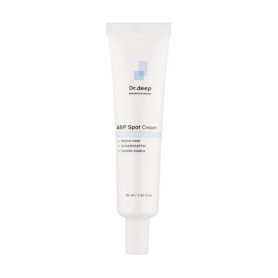 Регенерувальний та протизапальний крем для обличчя Dr.Deep ABP Spot Cream локальної дії, проти акне та постакне, 30 мл